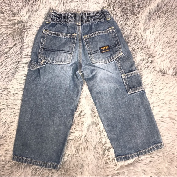 OSH KOSH B’GOSH PAINTER PANT JEANS SIZE 2 T - Picture 3 of 9